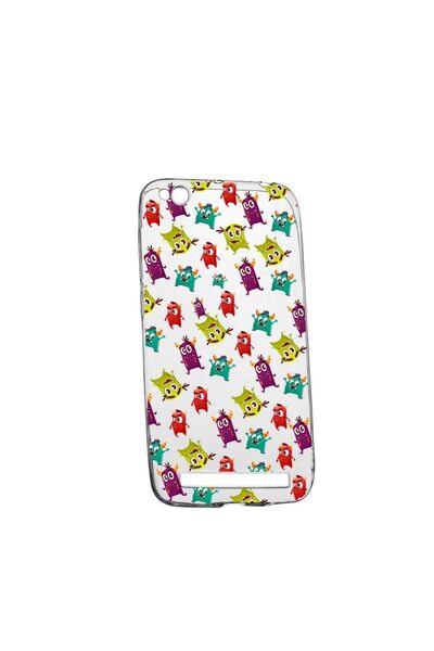 bestcase Husa Silicon, Transparent, Slim, Monster, 121, Xiaomi Redmi 5A