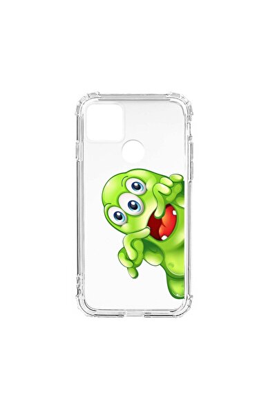 bestcase Husa Silicon Anti Shock Compatibila Cu Xiaomi Redmi 10A, Green Monst...