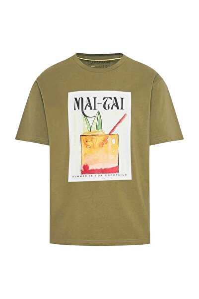Funky Buddha Tricou bărbătesc cu mânecă scurtă M