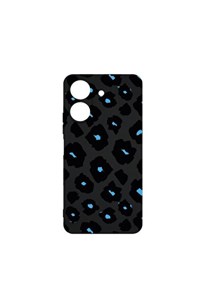 bestcase Λεπτή Θήκη Σιλικόνης 0.8MM, Συμβατή με Xiaomi Redmi 13C, Μπλε Σχέδιο...