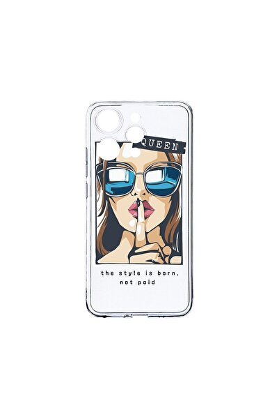 bestcase Διαφανής Θήκη Σιλικόνης 2MM, Συμβατή με Xiaomi Redmi 12 4G, Queen, Α...