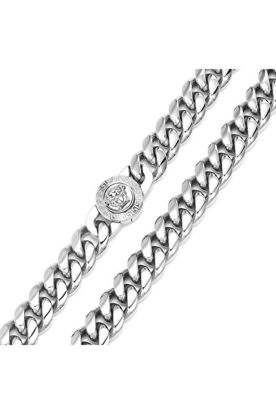 Mihasem INOX chain Medusa model stainless steel for men