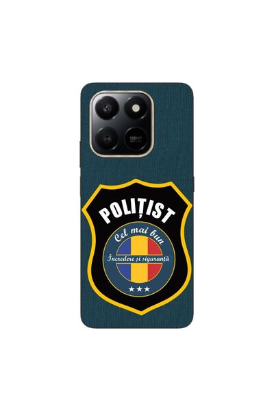 OEM Θήκη συμβατή με Honor X7d από σιλικόνη gel TPU, μοντέλο Αστυνομικός