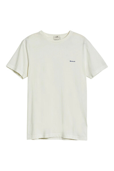 Gant Mens Short-Sleeve T-Shirt Contrast Logo Tee M
