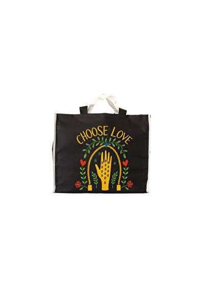 MelsandMano Moo Shopping Bag Kadın Baskılı Büyük Boy Su Geçirmez Omuz Plaj Ça...