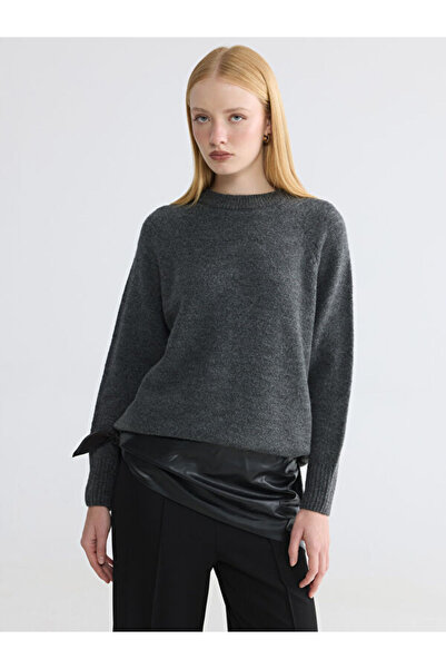 LC Waikiki Zero Roba Collar Loose Fit Women's Knitwear Tunic from Uzg Store f...