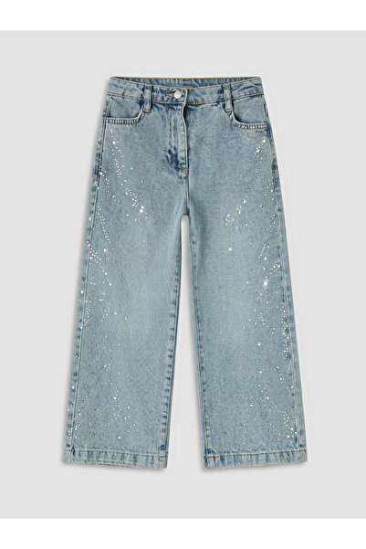 LC Waikiki I Stone Embellished Girls' Jean Trousers from Freezen Store