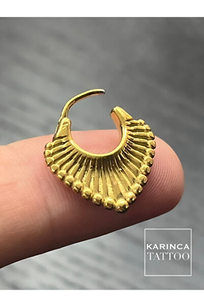 Karınca Piercing Bohem Septum Piercing Lobe Helix Nipple Halka Küpe