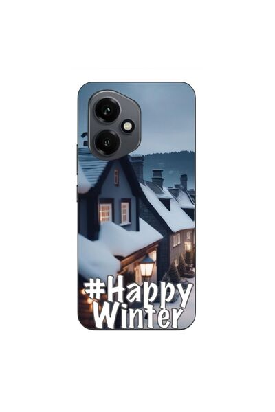 OEM Husa compatibila cu Honor 400 Silicon Gel Tpu Model Happy Winter