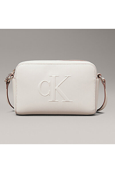 Calvin Klein Women's White Handbag
