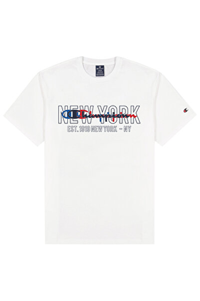 Champion Bărbați& # x27;s Tricou cu mânecă scurtă și guler rotund S