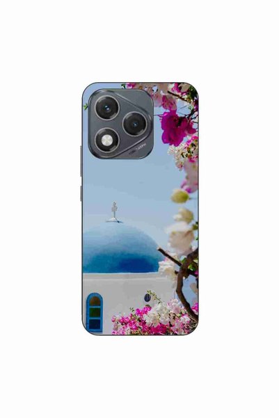 OEM Калъф, съвместим с Honor 400 Lite, силиконов гел TPU модел Гърция Санторини