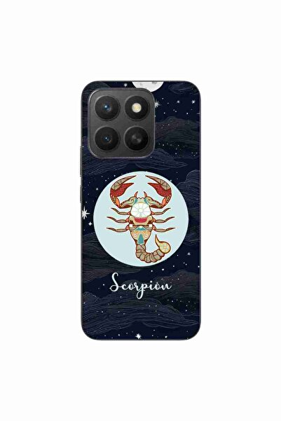 OEM Husa compatibila cu Honor X8c Silicon Gel Tpu Model Horoscop Scorpion