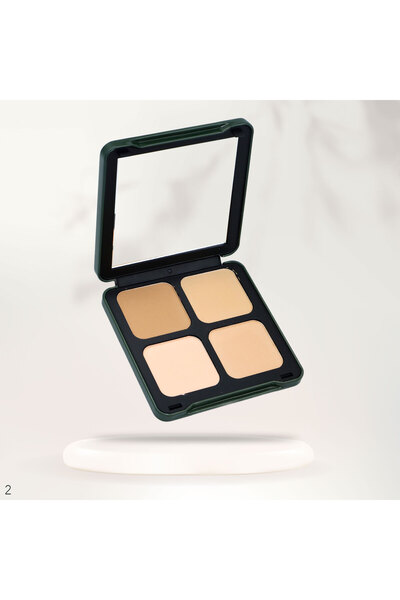 Moda Beauty بودرة وجه مضغوطة 3 الوان من مودا بيوتي