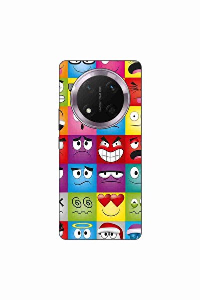 OEM Husa compatibila cu Honor Magic7 Lite Silicon Gel Tpu Model Funny Faces