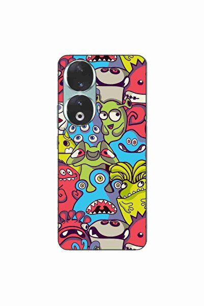 OEM Husa compatibila cu Honor 90 5G Silicon Gel Tpu Model Squishi Monsters