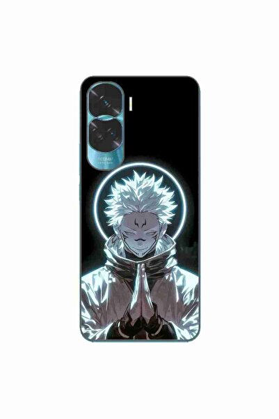 OEM Case compatible with Honor 90 Lite 5G Silicone Gel Tpu Pattern Jujutsu Ka...