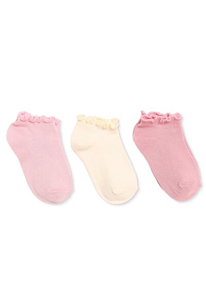 HelloBaby Baby Girl 3pcs Ankle Socks