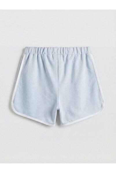 LC Waikiki Pantaloni scurți pentru fete LCW Kids cu dungi pe laterale