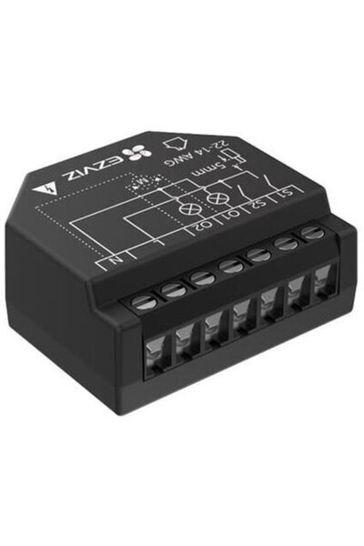 EZVIZ CS-T36 smart relay, Wi-Fi 2.4GHz, 2 channels, with programming and auto...