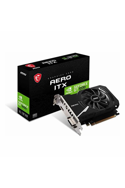 MSI Aero ITX GeForce GT 1030 OC 4GB GDDR4 64Bit DVI/HDMI Ekran Kartı