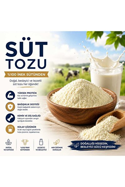 PASDO PASTACILIK DOĞAL YAĞSIZ SÜT TOZU 250 GR