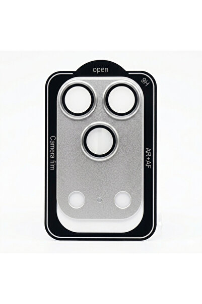 NY Silver Camera Lens Protector for iPhone 17 Pro Max
