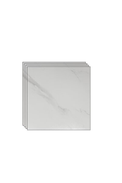 VEELIKE Set 4 bucati placi autoadezive pardoseala decorativa cu design marmur...