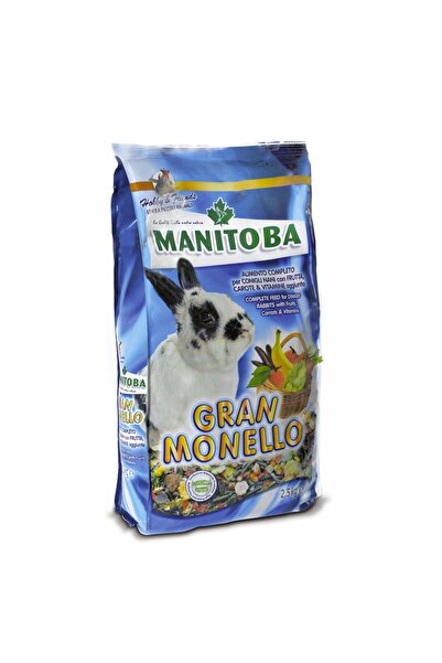 Manitoba Complete Dwarf Gran Moniello Τροφή για Κουνέλια Μίνι 2.5kg