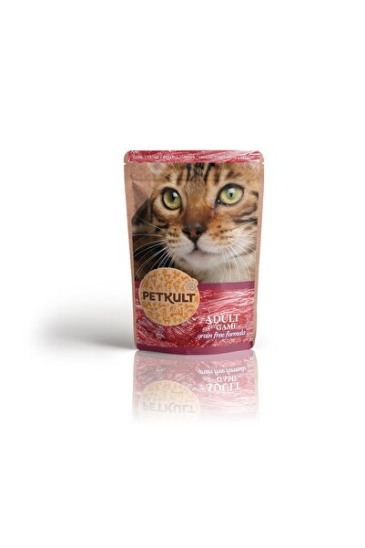 PetKult Hrana umeda pentru pisici, Petkult, Vanat, 10x100g