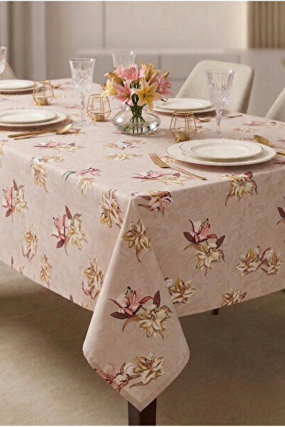 Soft Kare Duck Fabric Liquid-Proof Tablecloth– Stain Resistant ,Erasable,Deco...