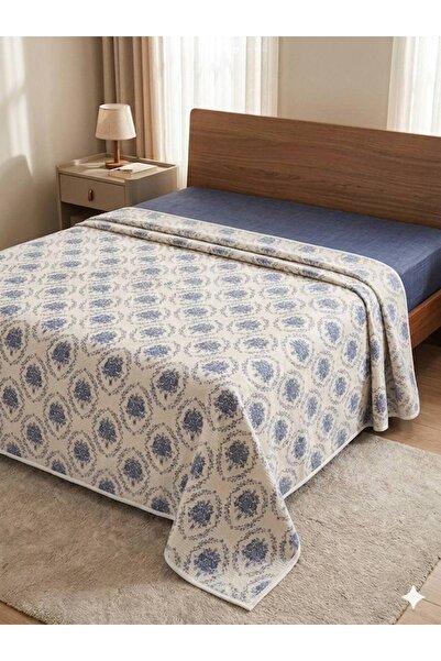 ŞENER HOME French Bouquet Pattern Printed 200X240 Cm. Double (Battal) Single ...
