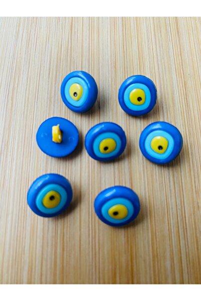 Lorin hobi Bottom-Mounted Evil Eye Baby Button 14 mm 10 Pieces Model;4