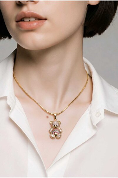 NN LANT URSULET MULTICOLOR PLACAT CU AUR 14 K