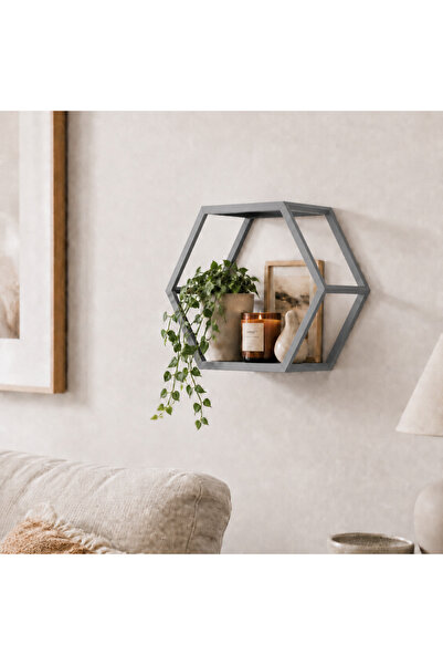 Sani Hive Shelf 21x24x9 cm Grey