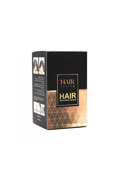 Hair System هير سيستم بودره الشعر 22 جرام الياف لتغطيه الفراغات اسود