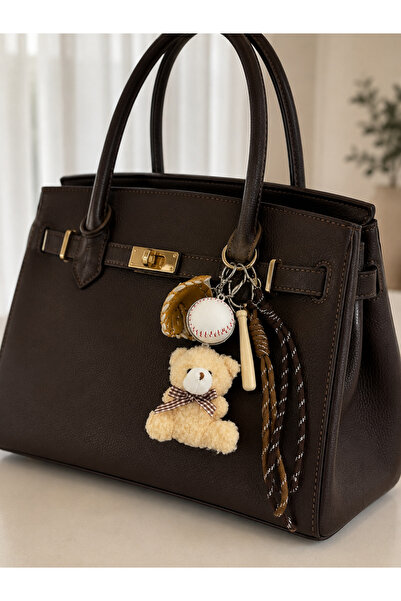 ELOVE Bear Tote Bag Charmi Keychain Multiple