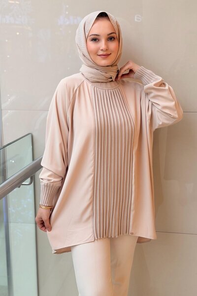 Ghisa Tunic with Mercerized Wick Detail on the Front