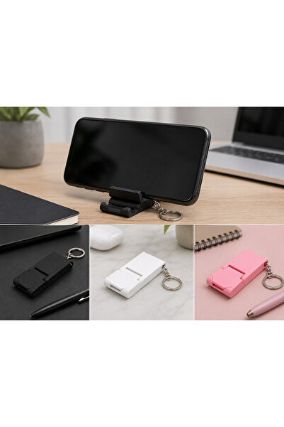 formix3d Katlanabilir Telefon Standı Anahtarlık | Mini Taşınabilir Telefon Tu...