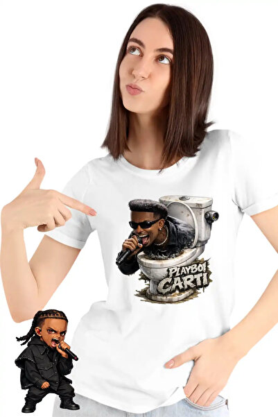 OEM Women's T-shirt Playboi Carti Skibidi Toilet