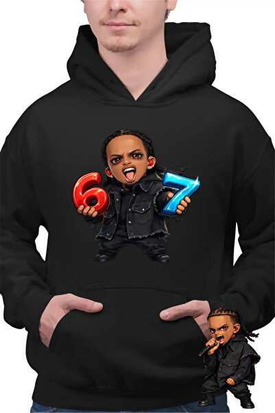 OEM Мъжки суичър Playboi Carti Six Seven 67