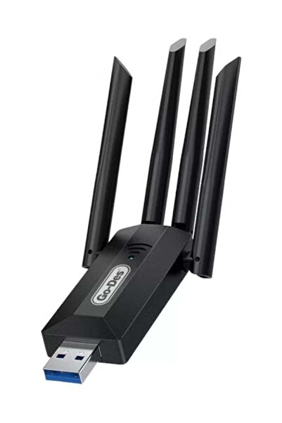 Go-Des GD-BT318 Dual Band 1200M 4 Antennas Wireless Internet Provider USB Hig...