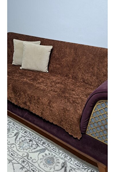 DAHABELLA LUXE HOME Premium Luxury Wafer Velvet Non-Slip Base Sofa Cover 170X...