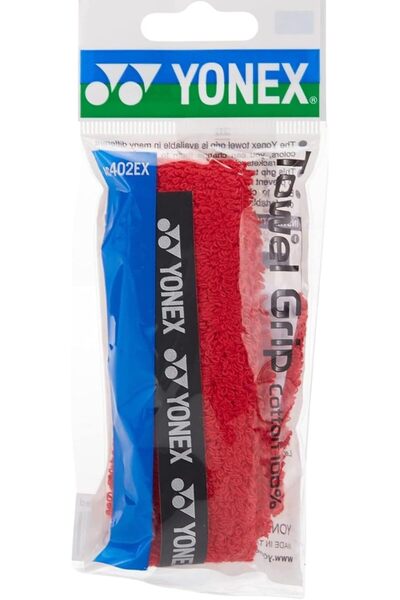 YONEX AC-402EX Towel Grip, Red