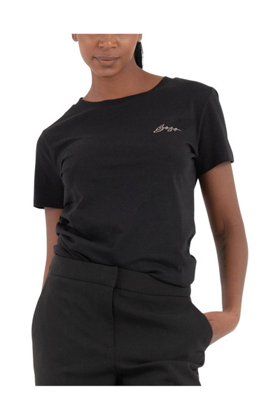 BOSS Γυναικείο C_Esogo 4 T-shirt Μαύρο 50549184-001
