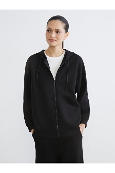 LC Waikiki Oversized Women's Zip-Up Hoodie