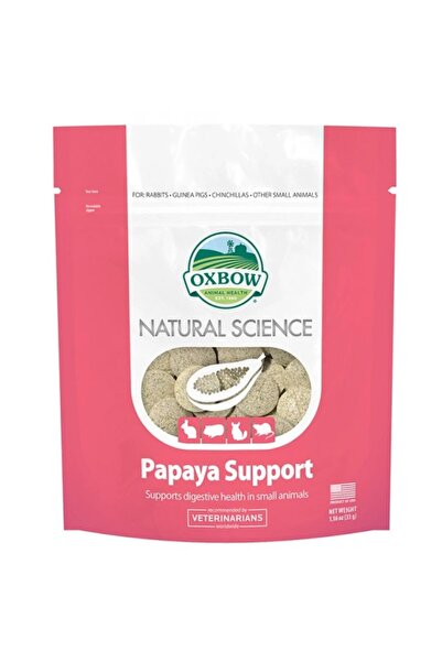 Oxbow Papaya Support για Υγιή Πέψη σε Κουνέλια & Μικρά Ζώα 33gr