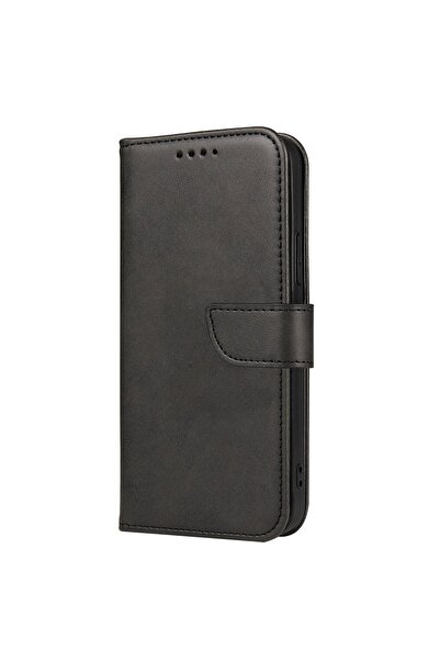OEM Magnetic Wallet Stand Flip Case for Motorola Moto G Power 2022 Black