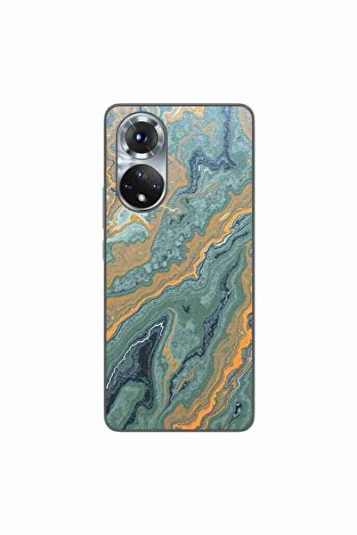 OEM Husa compatibila cu Honor 50 Silicon Gel Tpu Model Forest Flame Marble