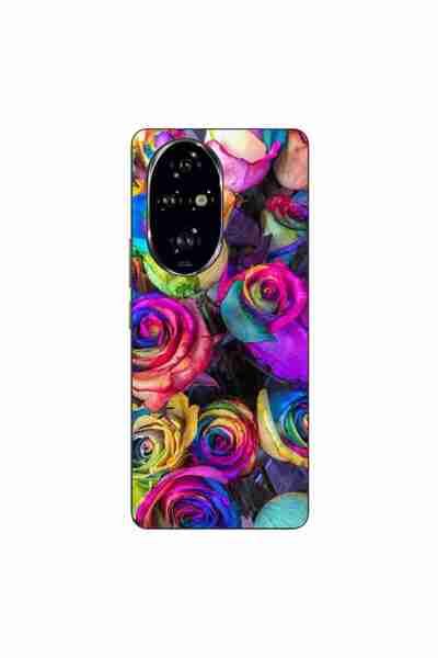 OEM Husa compatibila cu Honor 200 Pro Silicon Gel Tpu Model Trandafiri Colorati